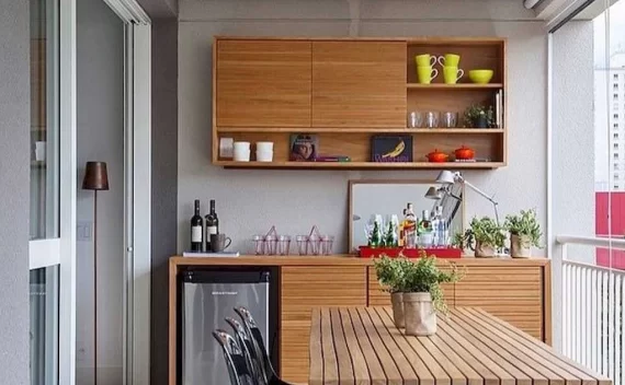 Навесные шкафы на балкон